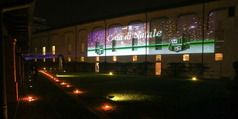 MASTER GROUP SPORT AL FIANCO DEL SASSUOLO PER LA CENA DI NATALE CON GLI SPONSOR