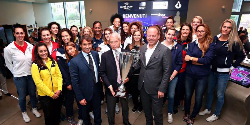 MGS SVELA A MILANO LA PARTNERSHIP TRA  SAMSUNG E LEGA VOLLEY FEMMINILE