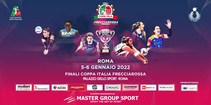 UN MESE ALLE FINALI COPPA ITALIA FRECCIAROSSA. LO SPETTACOLO DEL VOLLEY...