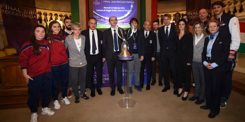 MASTER GROUP SPORT CON FIGC E UEFA PER LA PRESENTAZIONE DELLA UWCL FINAL 2016