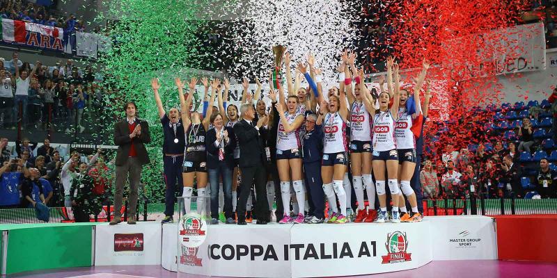 37^ Coppa Italia Serie A1: Novara scoppia di gioia, il trofeo è suo. Una...