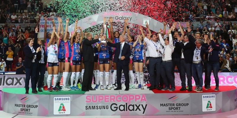 AL PALA IGOR DI NOVARA LO SPETTACOLO DELLA SUPERCOPPA SAMSUNG GALAXY